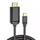 Kabel USB-C do HDMI Vention, CGUBG,  1,5m (czarny)