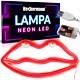 Neon LED Heckermann wiszący Lampka USTA