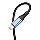 Kabel Vipfan L05 Lightning  do mini jack 3.5mm AUX, 1m (szary)