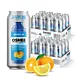 24x OSHEE Vitamin Water Sparkling magnez + B6 cytryna pomarańcza 500 ml