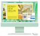Apple iMac 24 cale: M4 10/10, 16GB, 256GB SSD - Zielony