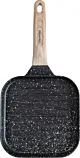 PATELNIA GRILLOWA 18 X 18CM MARMURKOWA KLAUSBERG KB-7810 CZARNA