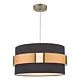 Lampa wisząca Oki Easy Fit Navy Blue Shade with Copper Band