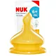 NUK FC+ Smoczek do butelki lateksowy 6m+ rozmiar M do mleka modyfikowanego 2 szt.