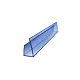 U-profil zamykający 1050mm, niebieski 10mm