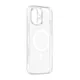 Magnetyczne Etui na telefon Baseus iP16 TouchButton (przezroczyste)