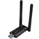Qoltec Szybki bezprzewodowy adapter USB DUAL Wi-Fi 2 x 2dBi | Standard  AC | USB 3.0 | 1200Mbps