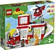 Klocki LEGO Duplo Remiza strażacka i helikopter 10970