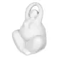 Emaga Figurka Dekoracyjna Biały Dolomite 14 x 18 x 11 cm (6 Sztuk) Kobieta Yoga