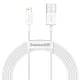 Kabel USB do Lightning Baseus Superior Series, 2.4A, 2m (biały)