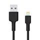 AUKEY CB-AL05 kabel Lightning - USB-A 2m MFi Apple nylonowy oplot czarny