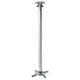 Techly Ramię do projektora 110 -190cm sufitowe, 15kg, srebrne