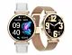 Smartwatch Damski Kiano Watch Style Zegarek rozmowy powiadomienia Sport zdrowie Polskie menu