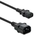 Qoltec Kabel zasilający do UPS | IEC C13/C14 | 3x1.0mm2 | 1.5m