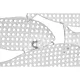Emaga Dekoracja ścienna DKD Home Decor Biały Wielokolorowy Śródziemnomorski Ryby 110 x 4,5 x 40 cm 111 x 4,5 x 40 cm