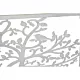 Emaga Dekoracja ścienna DKD Home Decor 84,5 x 1 x 49 cm Drzewo Biały Cottage (2 Sztuk)