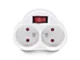 Maclean Gniazdko prądowe X2 z wyłącznikiem Energy MCE31 3680W