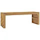 Stolik kawowy, 110x35x38 cm, lite drewno tekowe