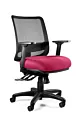 Fotel ergonomiczny, biurowy, Saga Plus M, magenta