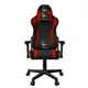 Gembird Krzesło gamingowe Scorpion czarno-czerwone