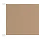 Markiza pionowa, kolor taupe, 60x1200 cm, tkanina Oxford