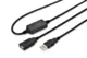 Digitus Kabel przedłużający USB 2.0 HighSpeed Typ USB A/USB A M/Ż aktywny, czarny 10m