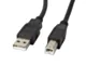 Lanberg Kabel USB 2.0 AM-BM 1.8M czarny
