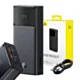 Powerbank Baseus Star-Lord 20000mAh 65W + kabel USB - USB-C (czarny)
