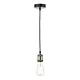 Lampa wisząca Waco Single E27 Suspension Antique Brass Matt Black