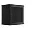 Lanberg Szafa wisząca 19 cali 12U 600x450 drzwi perforowane (flat pack) czarna