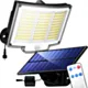 Lampa solarna 300W zewnętrzna z czujnikiem zmierzchu ruchu Heckermann TG-TY10402