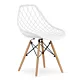 Krzesło SAKAI - białe x 1