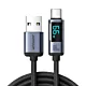 KABEL USB C - USB A 66W 1.2M Z WYŚWIETLACZEM LED JOYROOM S-AC066A16 - CZARNY