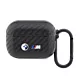 BMW Carbon Double Metal Logo - Etui AirPods Pro (Czarny)