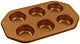 FORMA DO PIECZENIA MUFFINY x6 NON-STICK KLAUSBERG COPPER | KB-7375