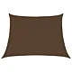 Żagiel przeciwsłoneczny, 160 g/m², brązowy, 4/5x3 m, HDPE