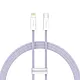 Kabel USB-C do Lightning Baseus Dynamic 2, 20W, 1m (fioletowy)