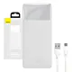 Powerbank Baseus Bipow 30000mAh, 2xUSB, USB-C, 20W (biały)