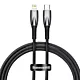 Kabel USB-C do Lightning Baseus Glimmer, 20W, 1m (czarny)