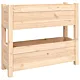Donica, 77x25x66 cm, lite drewno sosnowe
