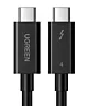 Kabel USB-C do USB-C UGREEN US501, Gen3, 100W, 4K, 0.8m (czarny)