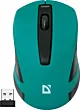 MYSZ DEFENDER MM-605 RF TURKUSOWA OPTICAL 1200dpi 3P