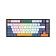 AQIRYS Klawiatura mechaniczna 75%/82 klawiszy Dual Mode: Wirelles&BT+Wired LIBERTAS black