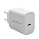 Qoltec Ładowarka Super Quick PD | USB-C | 20W | 5-12V | 1.67-3A | Biała