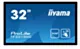 IIYAMA Monitor dotykowy 32 cale TF3215MC-B2 POJ.30PKT.VA.VGA.HDMI.DP.500cd/m2.3000:1/8ms.24/7.7H.IP65(front).PION/POZIOM.200x200mm(vesa)