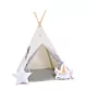 Namiot tipi dla dzieci, bawełna, okienko, jednorożec, waniliowa kraina, 110x160 cm