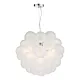 Lampa wisząca Bubbles 6 Light Pendant Polished Chrome Frosted Glass