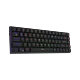 AQIRYS Klawiatura mechaniczna 65%/68 klawiszy Dual Mode: Wirelles&BT+Wired AGENA black