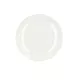 Talerz AURO deserowy biały 19 cm HOMLA