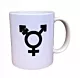 Kubek LGBT symbol trans 330 ml